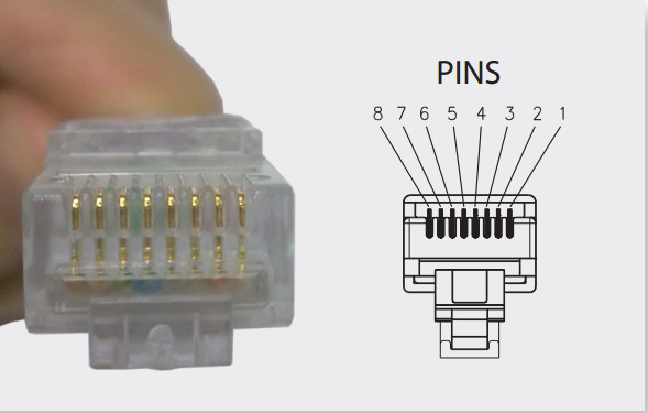 televes Kontaktdon-cat6 rj45 utp cat6 hane