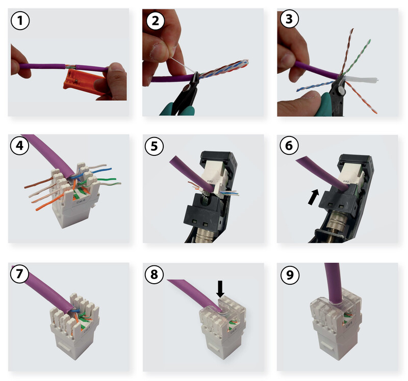 televes Verktyg termination and cutting  rj45