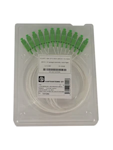 laatuantenni Pig tail (fiber) sc apc sm 12pcs 1.0m white