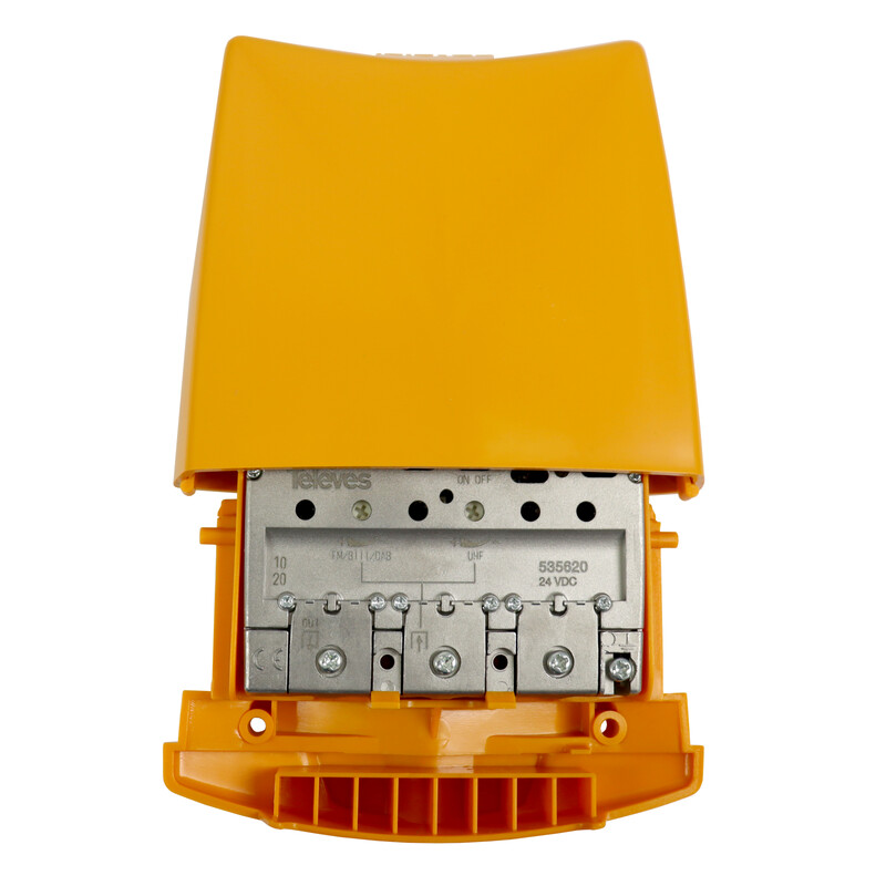 MASTOVAHVISTIN FINNSAT 1in 1out FM/VHFIII+DAB/UHF(DC)