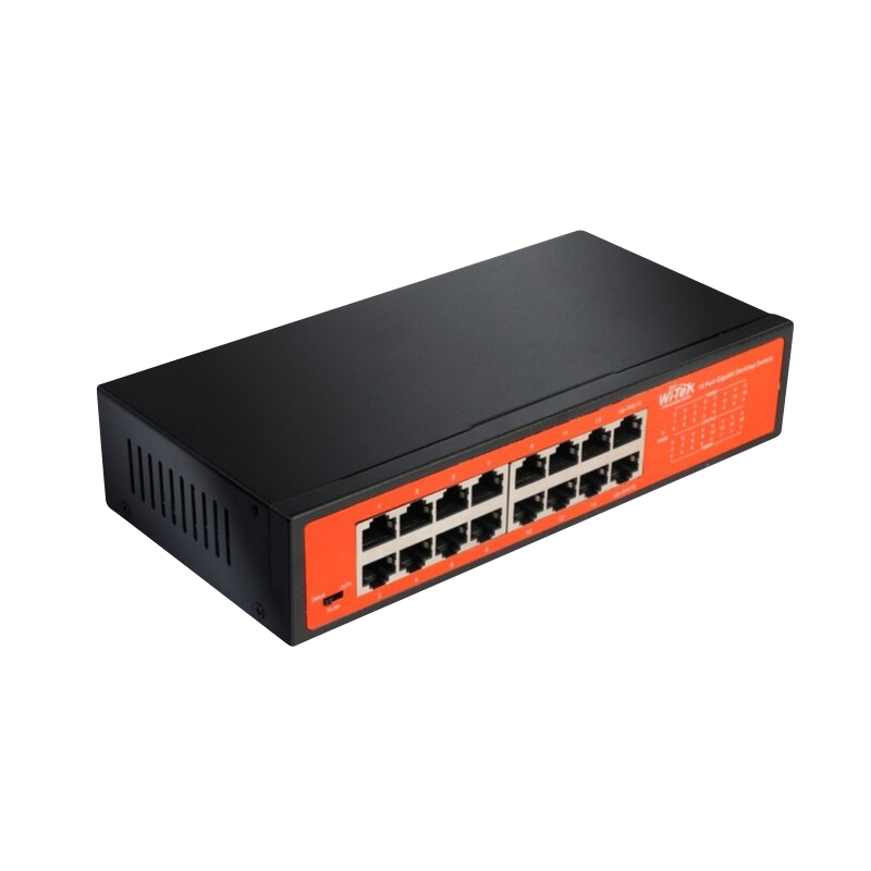 wi-tek Ethernet kytkin finnsat 16ge kytkin
