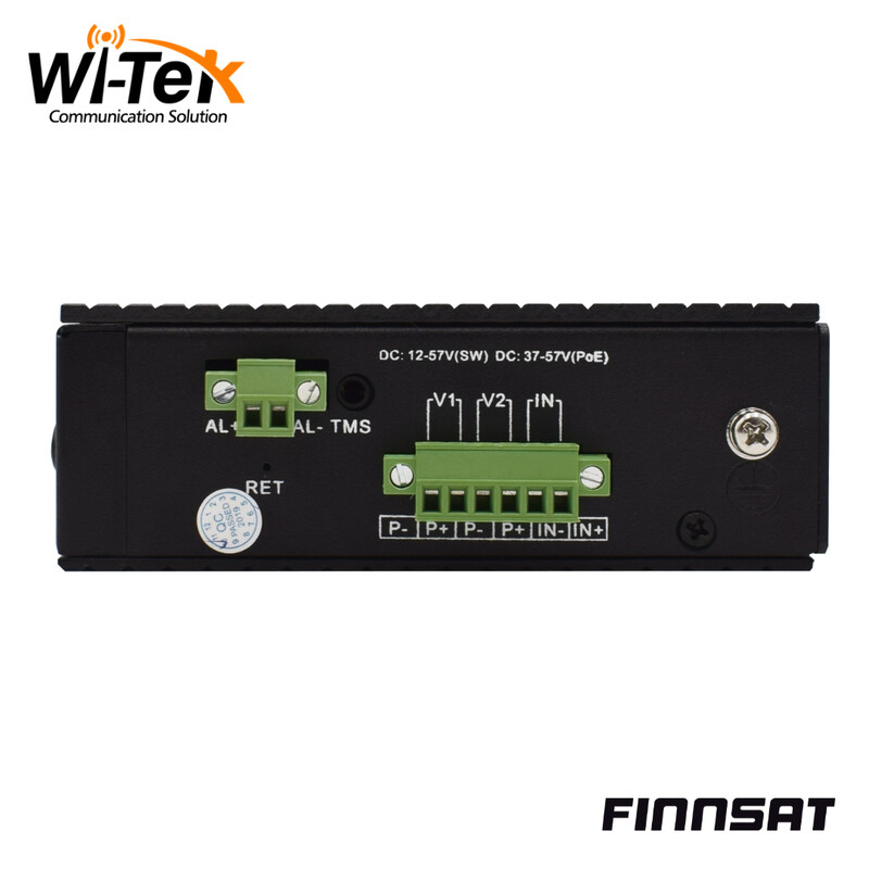 wi-tek Ethernet kytkin finnsat 4ge(poe)+2sfp hallittava