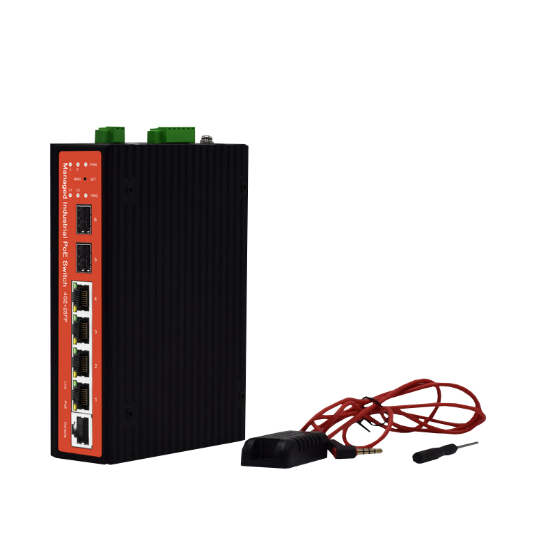 wi-tek Ethernet kytkin finnsat 4ge(poe)+2sfp hallittava