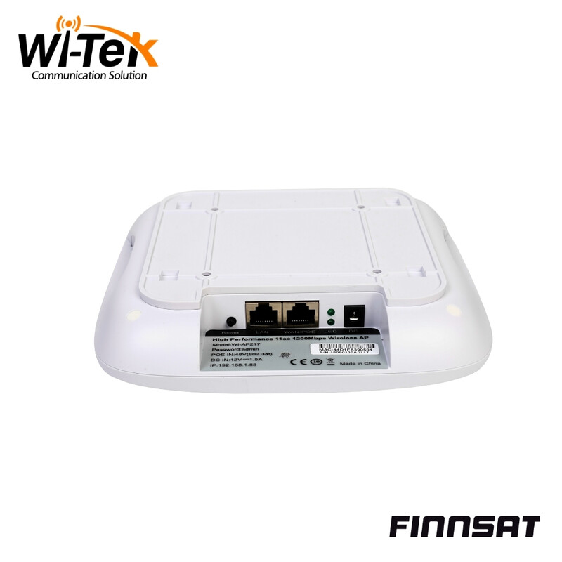 wi-tek Tukiasema langaton finnsat 2.4/5g 1200m cloud managed ap