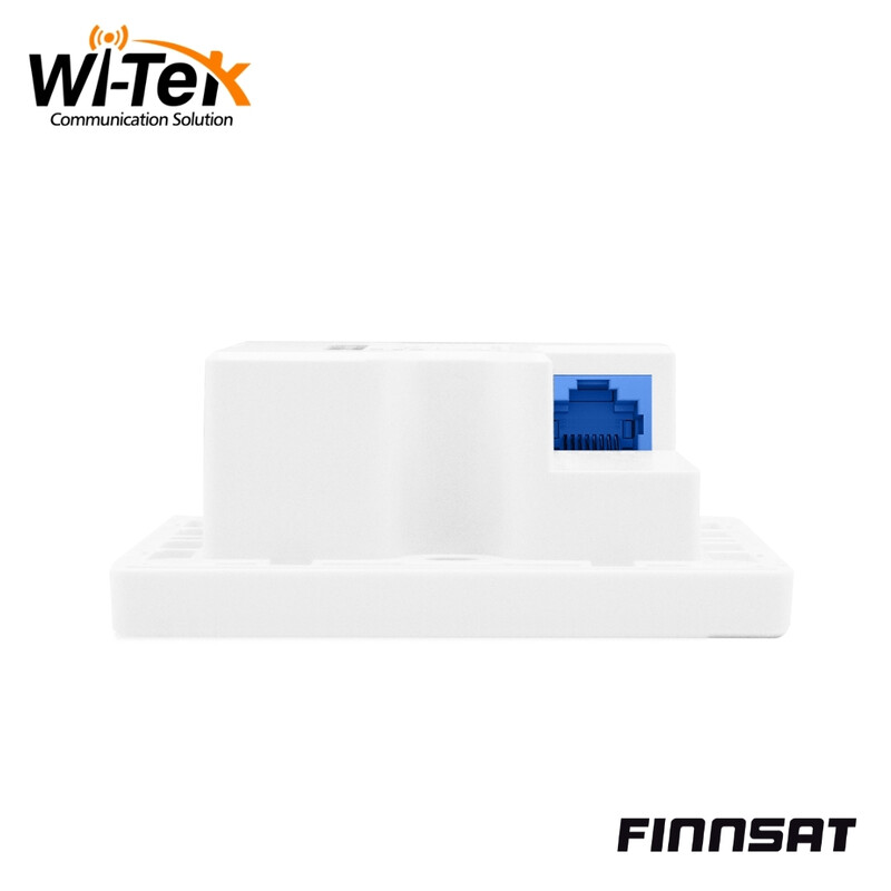 wi-tek Tukiasema langaton finnsat 2.4/5g 750m wallplate ap