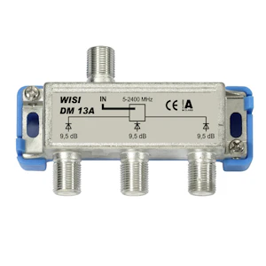 wisi Jaotin dm13a 1/3 2400mhz 10,5db