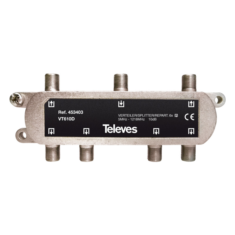 televes Jaotin finnsat 5-1218mhz, 6x10db