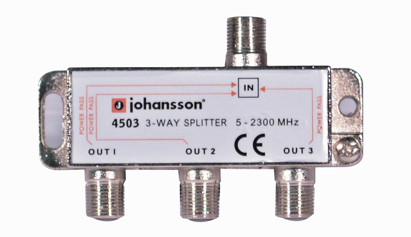 johansson Jaotin jaotin 1/3 5-2300mhz dc-pass