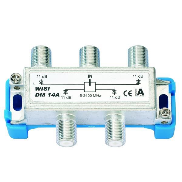 wisi Jaotin dm14a 1/4 2150mhz 11db