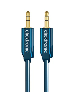 clicktronic Liitosjohto clicktronic casual clicktronic 3,5mm-välij. 3 m