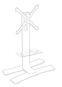erard Av-apparat av device shelf white