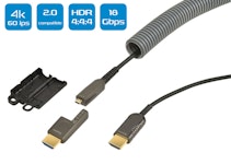 COUPLING CABLE OPTICAL HDMI 40M UHD 4K 4/4/4