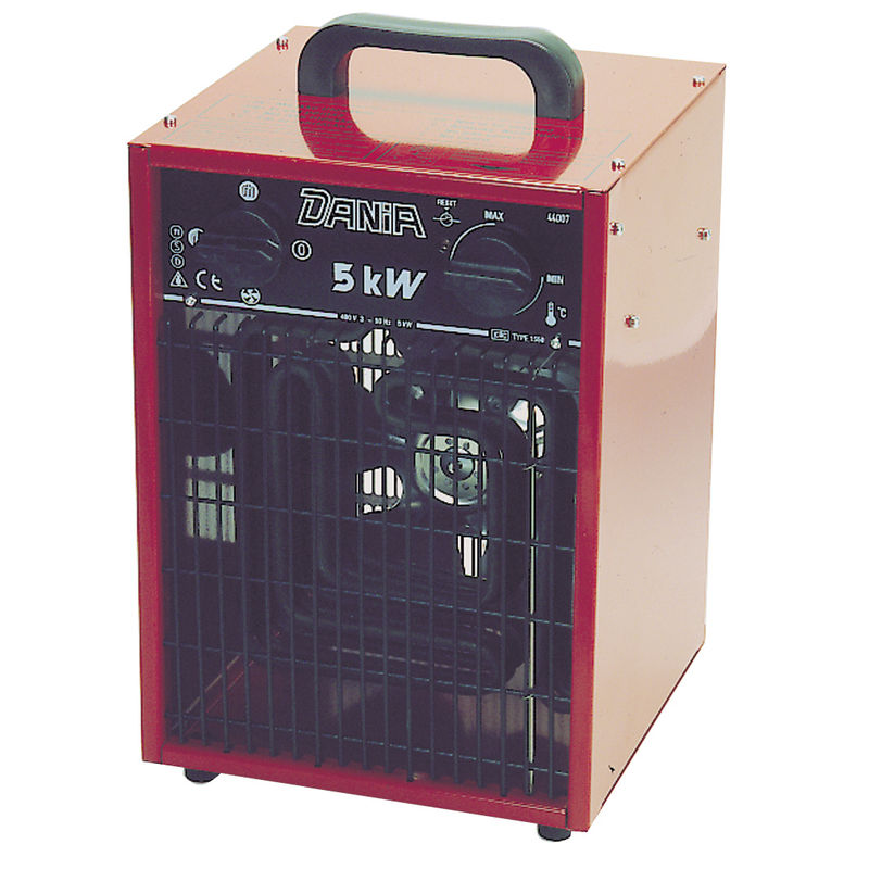 LÄMPÖPUHALLIN SIIRRETTÄVÄ 1550 DANIA5KW IP44 P 250X420