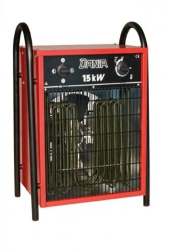 LÄMPÖPUHALLIN SIIRRETTÄVÄ 1650 DANIA15KW IP44 P 350X600