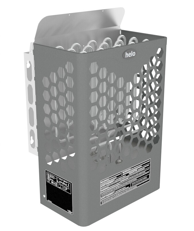 SEINÄKIUAS HELO HANKO 6kW 60 D  Musta