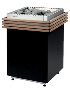 harvia Floor standing sauna heater qube 90 9 kw