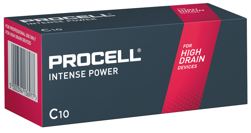 BATTERI ALKAL INTENSE 10CT ALKALINE INTENSE C, 1,5V 10 ST