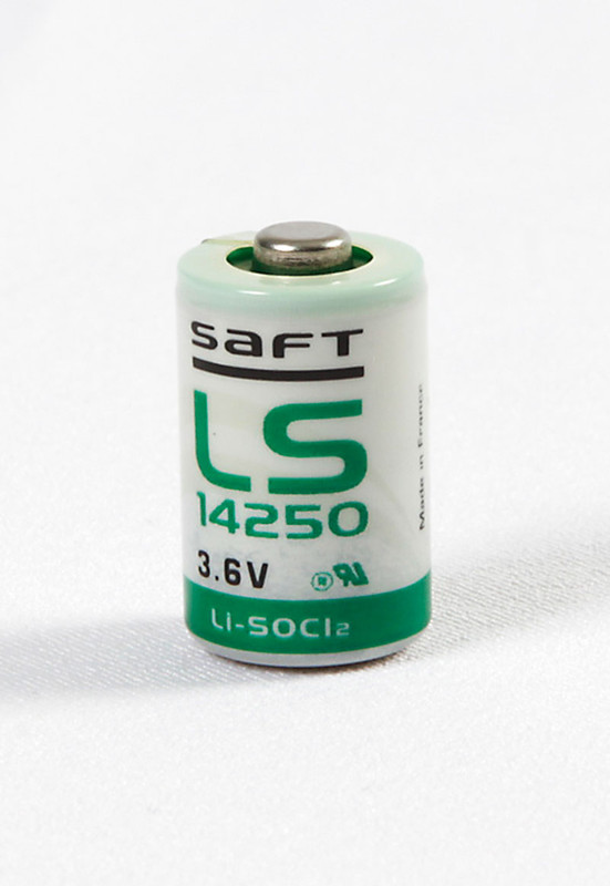 BATTERI LITHIUM 3,6V 1/2AA 3,6V 1200MAH