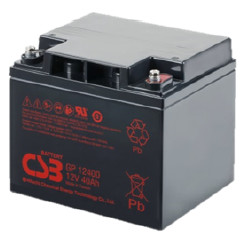 AKKU LYIJY SULJETTU GP12400I  12V/40AH (C20) T6