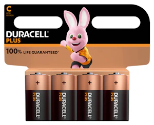duracell Paristo alkali duracell plus c/lr14 alkali