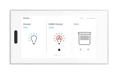 TOUCH SCREEN KNX RT/U30.0.1-811 5inch WHITE