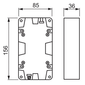 abb Pintakehys jussi 2-os, 1-os kojeille, h=36