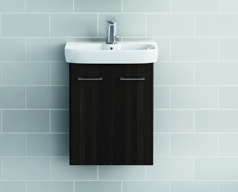 ido Allaskaappi ido glow square 500x370x620mm tummanruskea