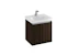 ido Washbasin cabinet ido light 600x470x580mm ash dark