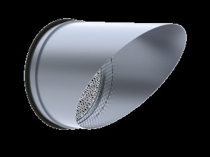 AIR INTAKE WITH MESH FOR BENDS NP 1000