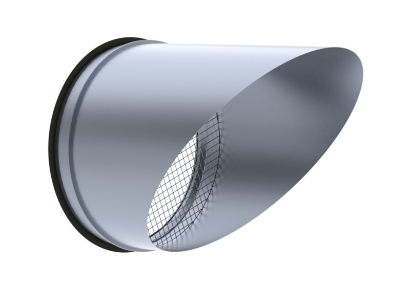 ets nord Air intake with mesh for bends np 400