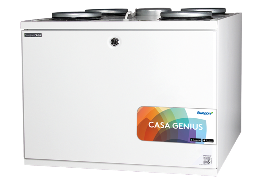 HEAT RECOVERY UNIT SWEGONCASA W3XS GENIUS R 1240W RH