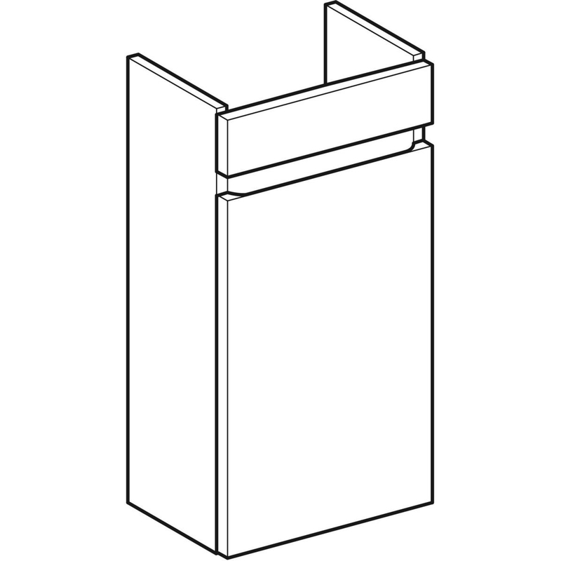 geberit Cabinet for washba renova plan 314x220x605mm lava