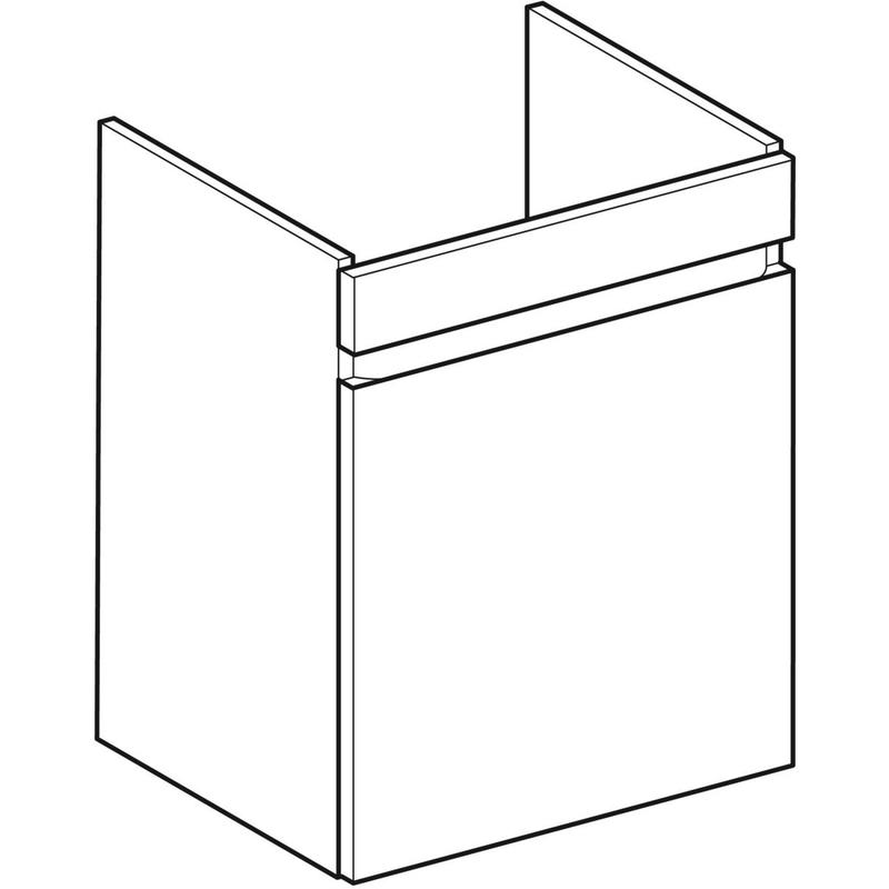 geberit Underskåp geberit renova plan 484x407x606mm hickory