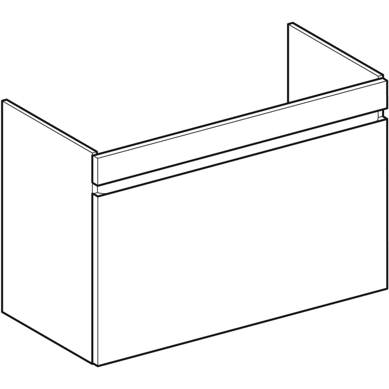 geberit Cabinet for washba renova plan 928x446x606mm hickory light