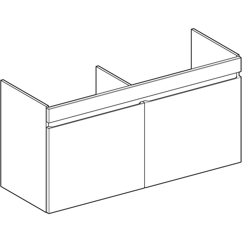 geberit Alakaappi geberit renova plan 1226x446x606mm hikkoripuu