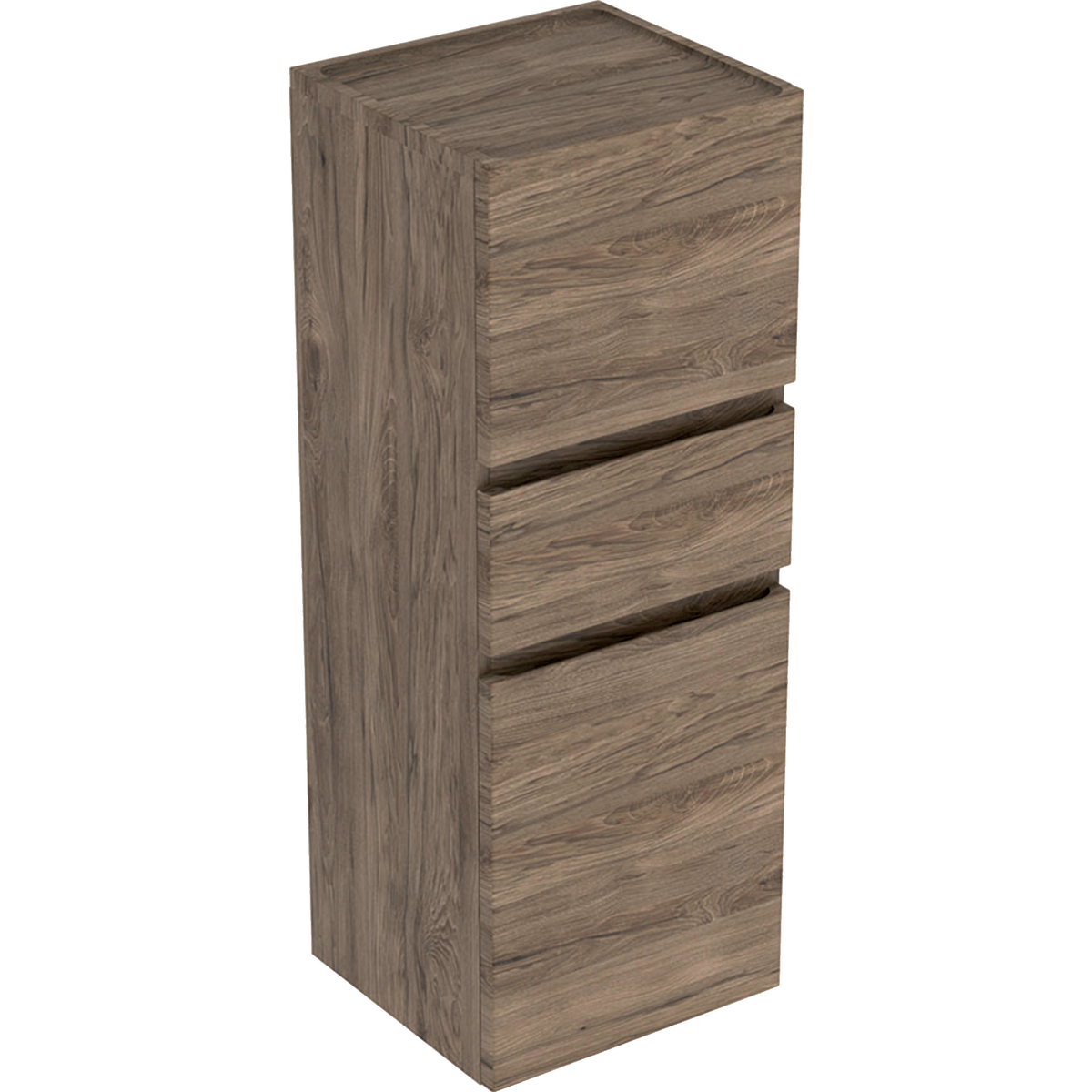 geberit Puolikorkea kaappi renova plan 390x360x1050mm hikkoripuu