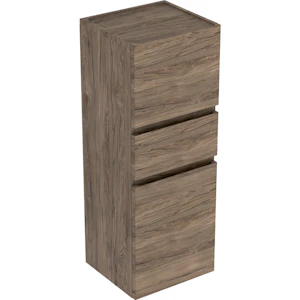 geberit Puolikorkea kaappi renova plan 390x360x1050mm hikkoripuu