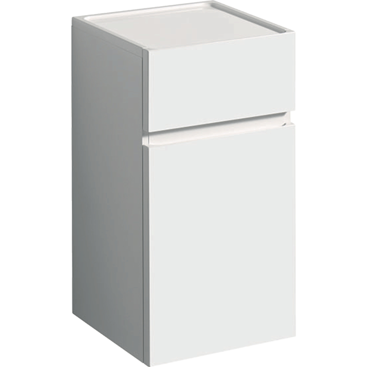 SIVUKAAPPI GEBERIT RENOVA PLAN 390X360X700mm VALKOINEN