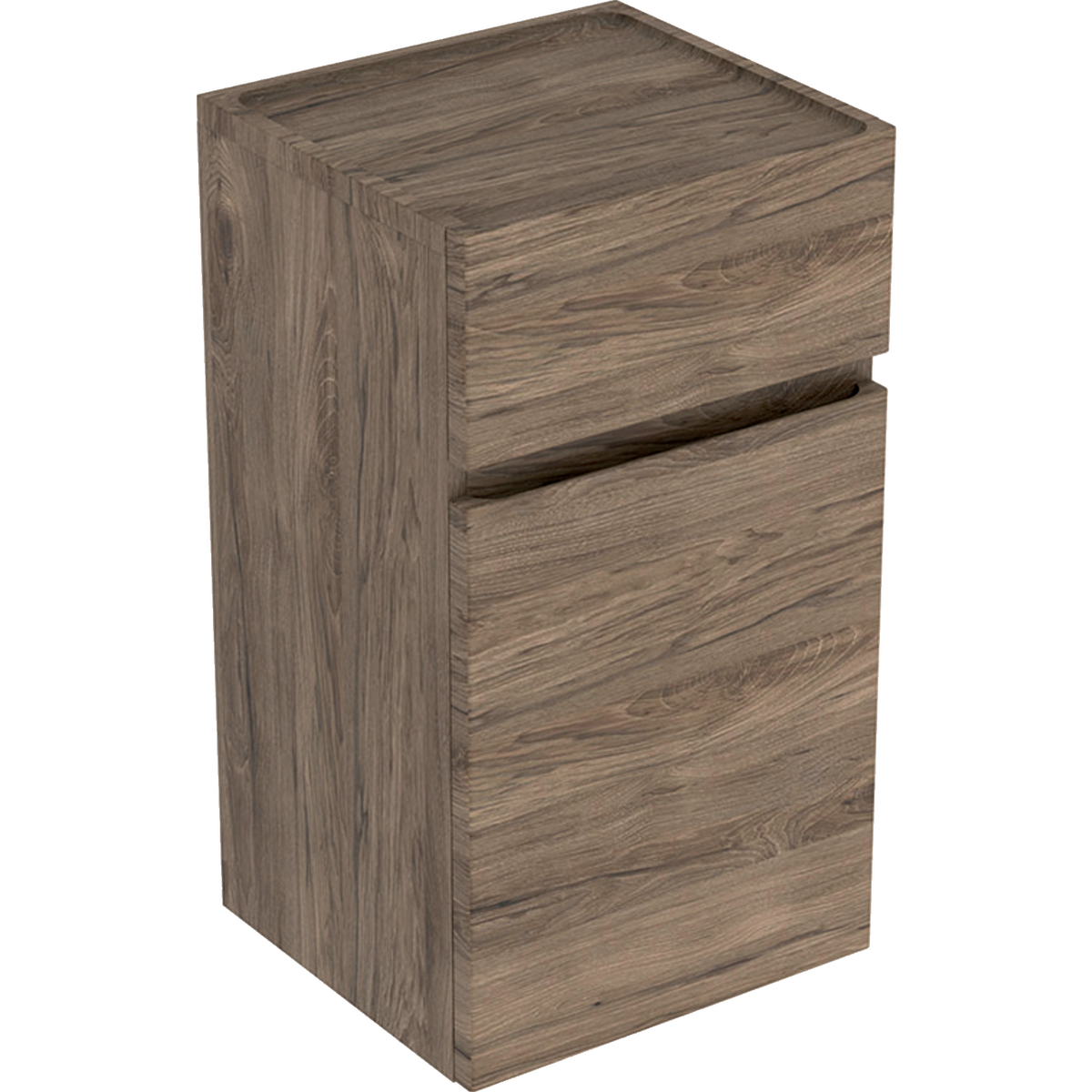 geberit Sivukaappi geberit renova plan 390x360x700mm hikkoripuu