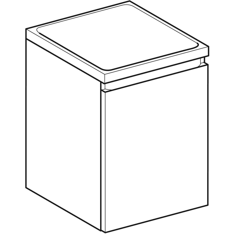 geberit Side cabinet renova plan 400x445x550mm white