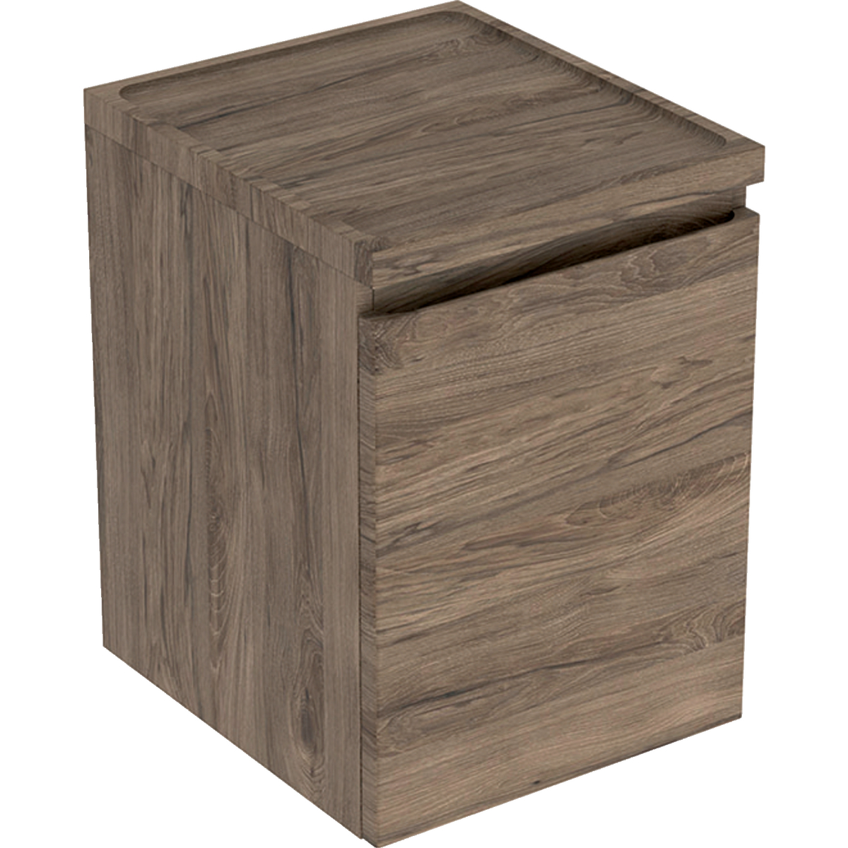 geberit Sivukaappi geberit renova plan 400x445x550mm hikkoripuu