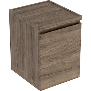 geberit Sivukaappi geberit renova plan 400x445x550mm hikkoripuu