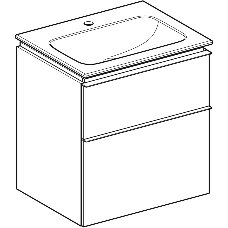 geberit Möbelpaket geberit icon 600x480x630mm lava