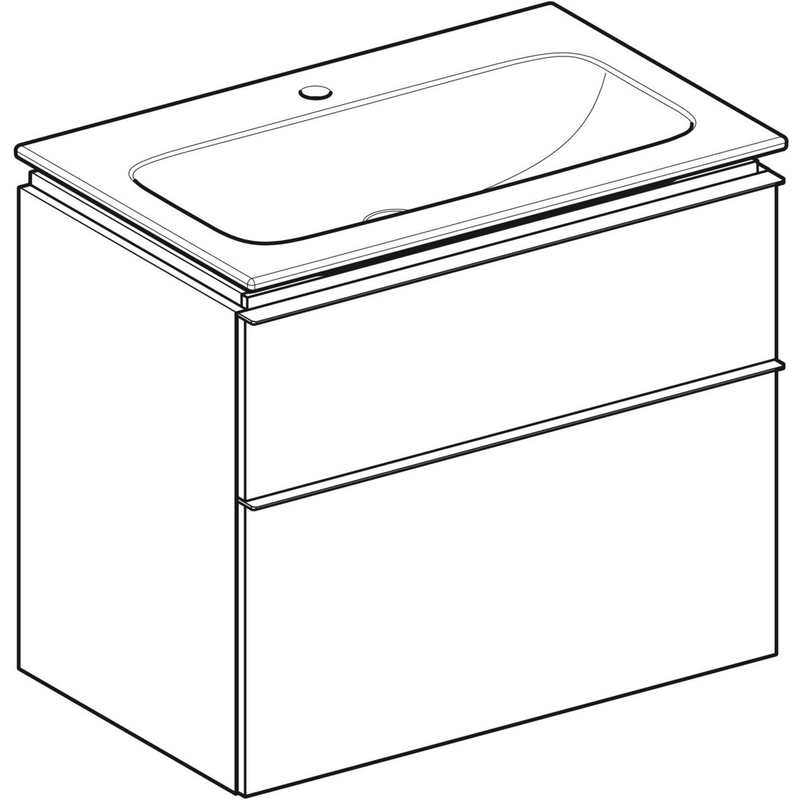 geberit Möbelpaket geberit icon 750x480x630mm vit