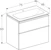 geberit Möbelpaket geberit icon 750x480x630mm ktct matt vit