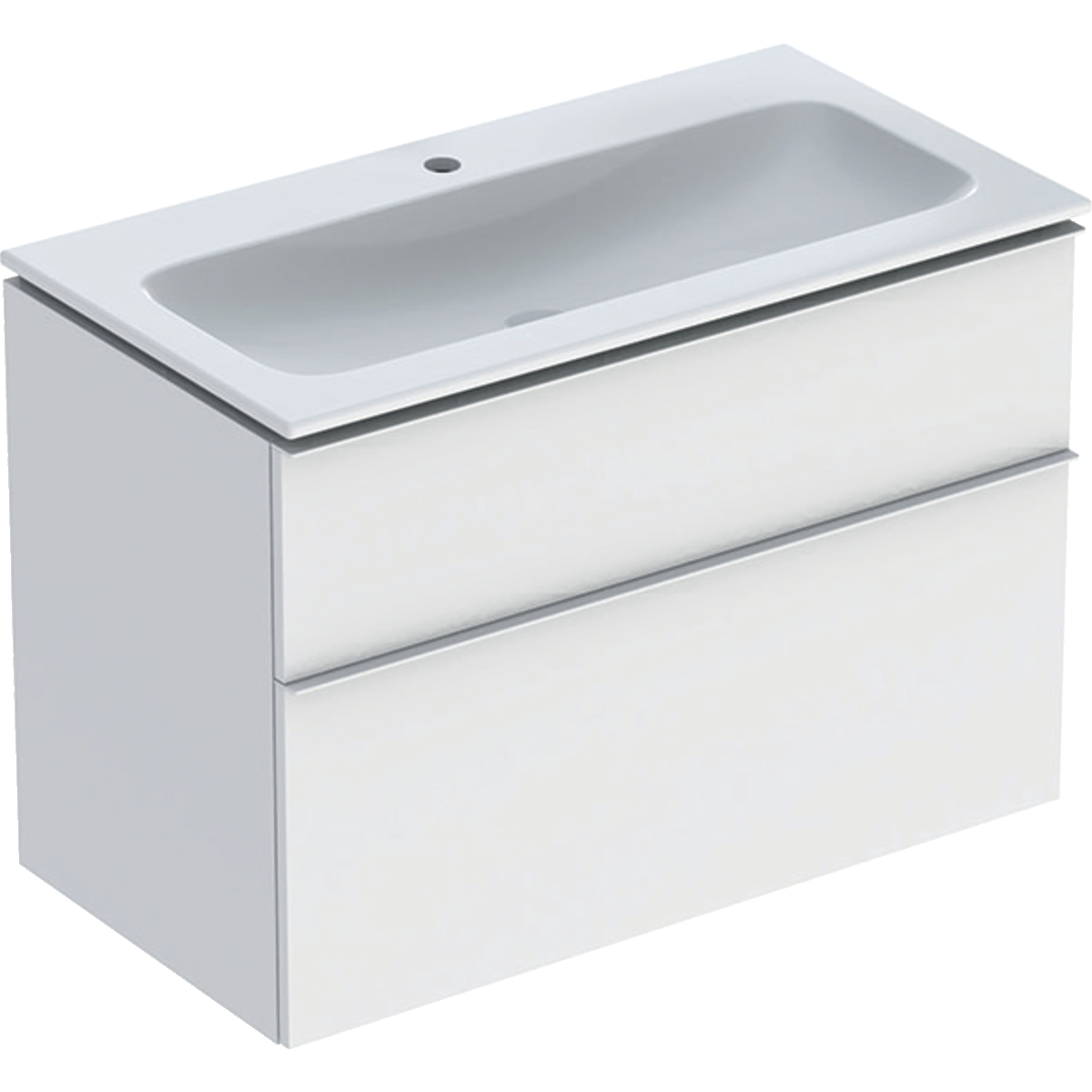ALLASKAAPPIPAKET GEBERIT ICON 900X480X630mm MATTAVALKOINEN