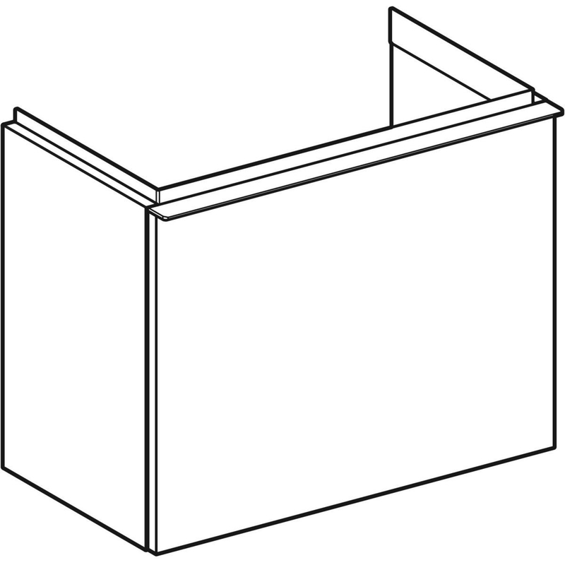geberit Cabinet for washbasin icon 520x307x415mm matt white