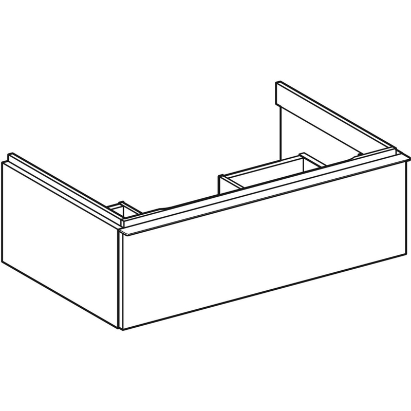 geberit Alakaappi geberit icon 740x476x247mm tammi
