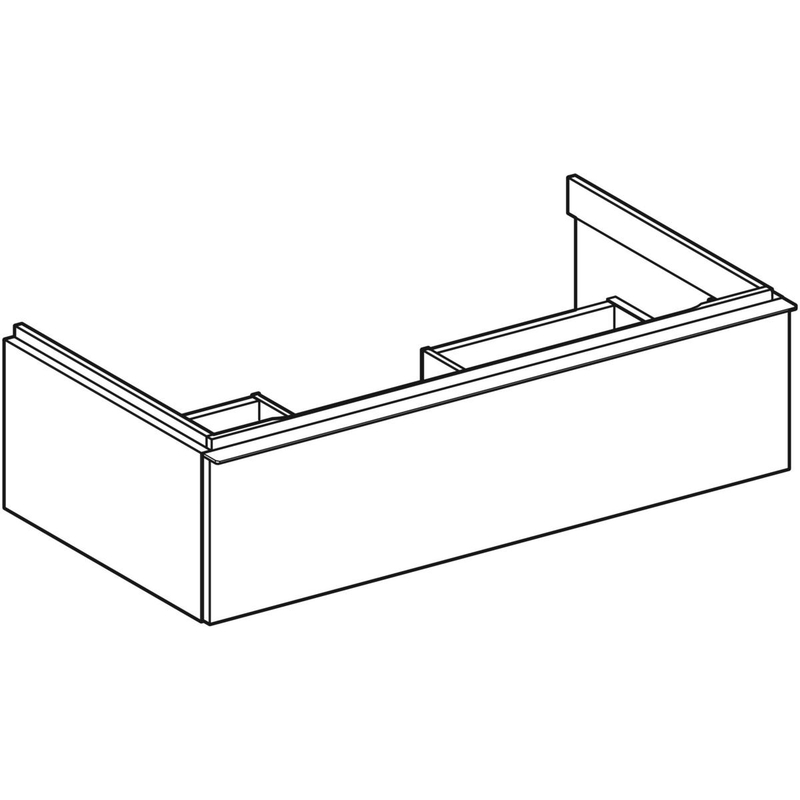 geberit Alakaappi geberit icon 888x476x247mm hiekanharmaa