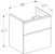 geberit Alakaappi geberit icon 592x476x615mm valkoinen